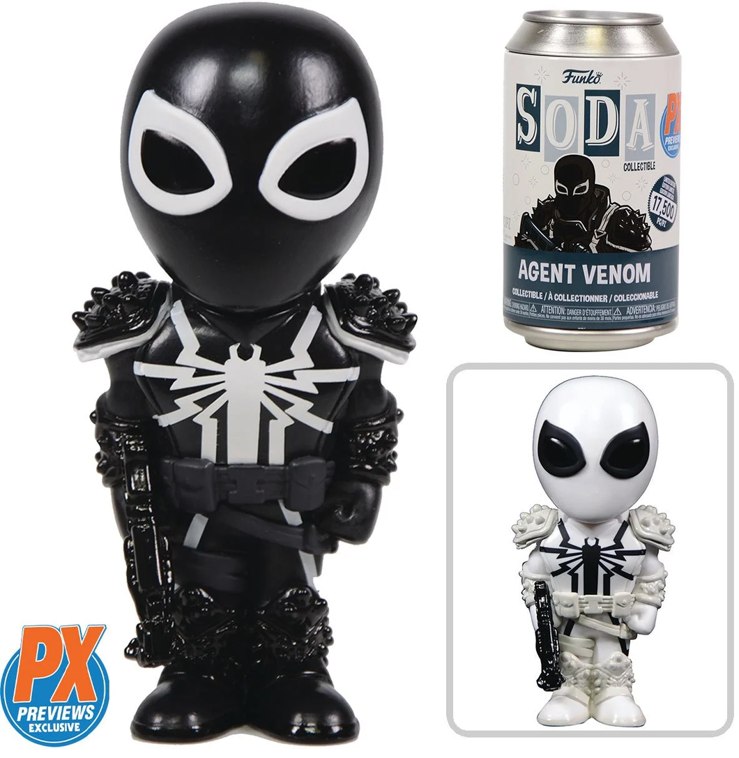 Funko Soda Marvel Agent Venom SDCC 2023 PX Previews Exclusive 17.5K PC w/Chance at Chase