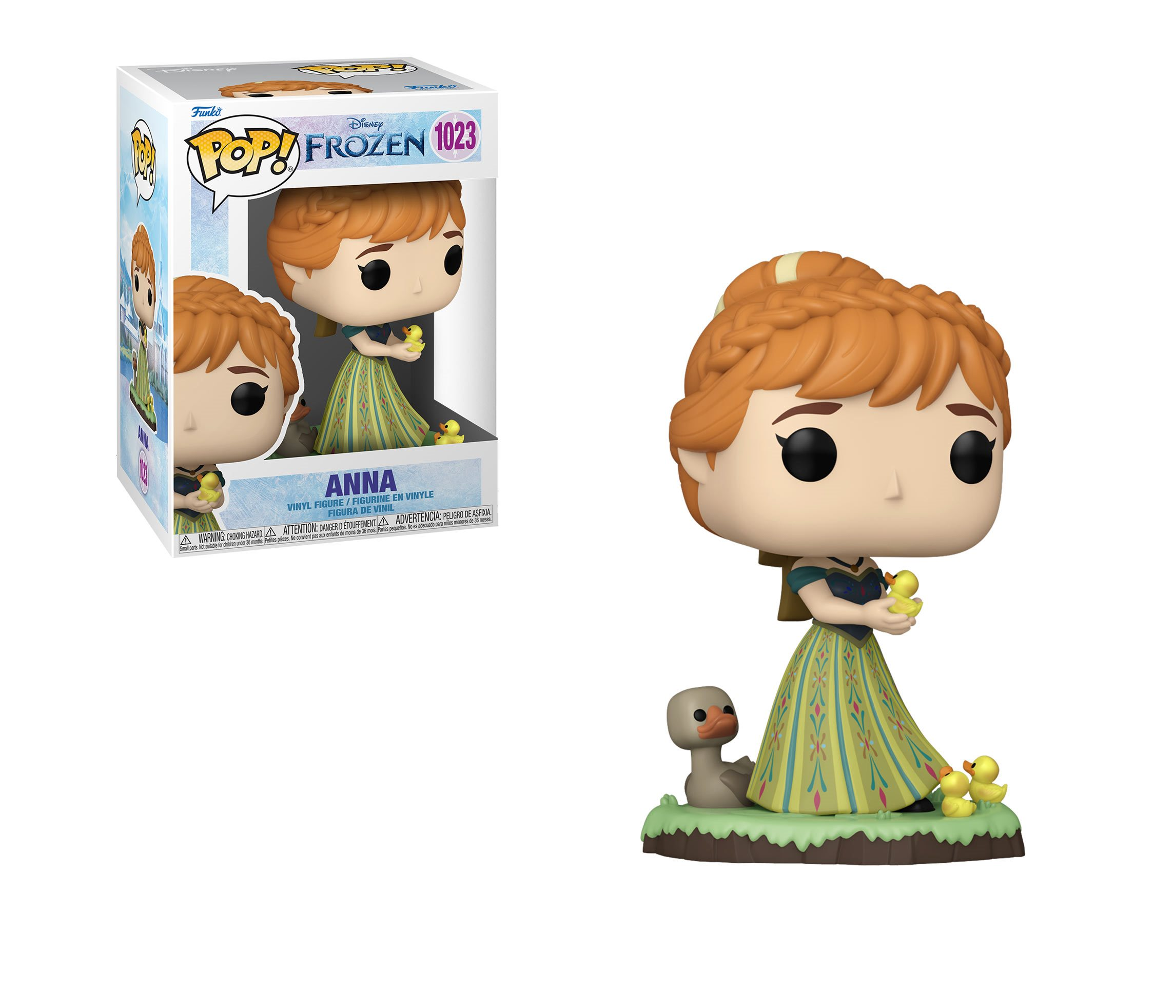 Funko Disney Ultimate Princess Frozen Anna Wducks 1023 Collector Bros Garage 5721