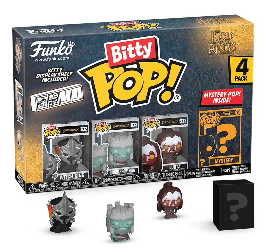 Funko Bitty Pop The Lord of the Rings Witch King 4-Pack