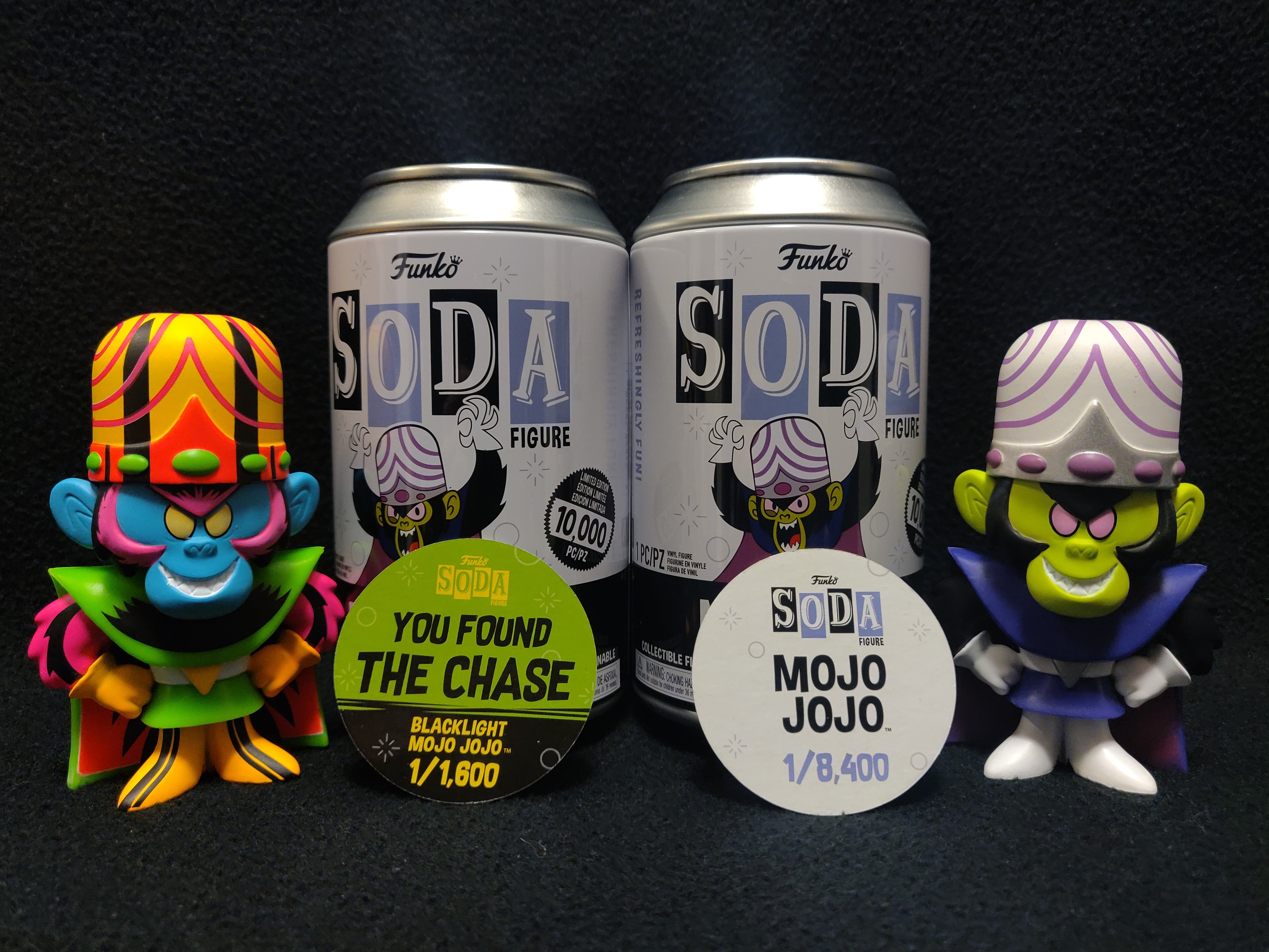 Funko Soda The Powerpuff Girls Black Light Mojo Jojo cheapest CHASE 1/1600