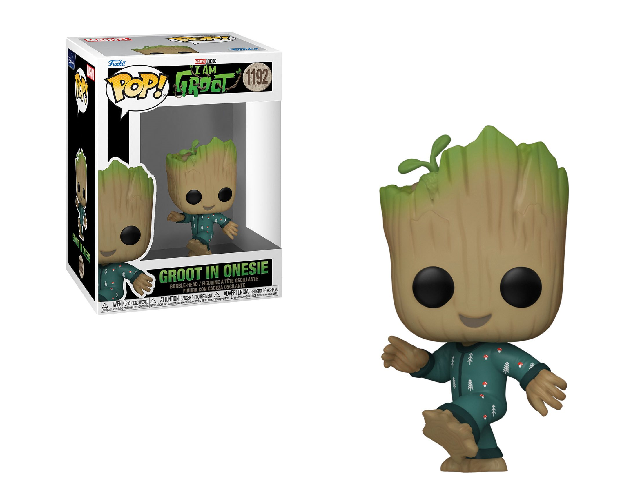 Funko Marvel I Am Groot Groot In Onesie (dancing) #1192 – Collector 