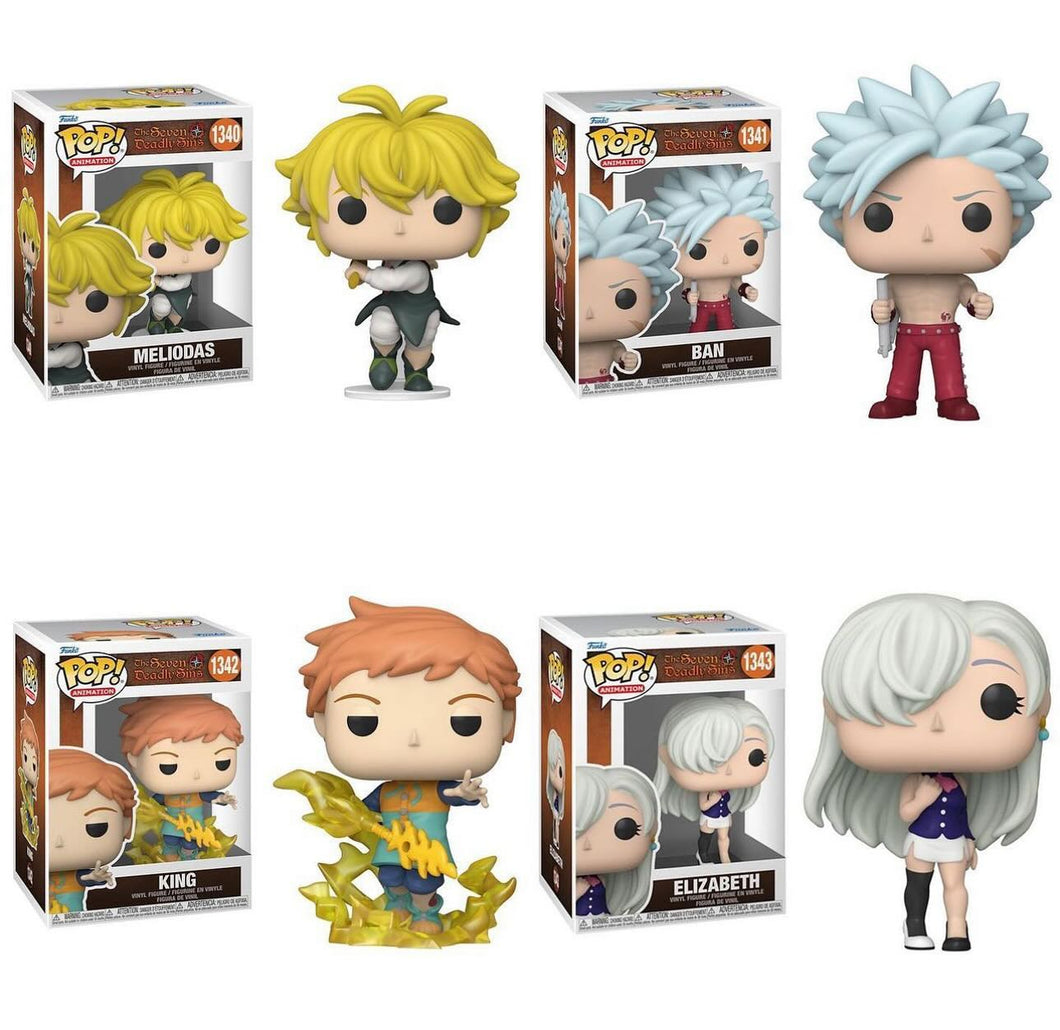 Funko Seven Deadly Sins Bundle!