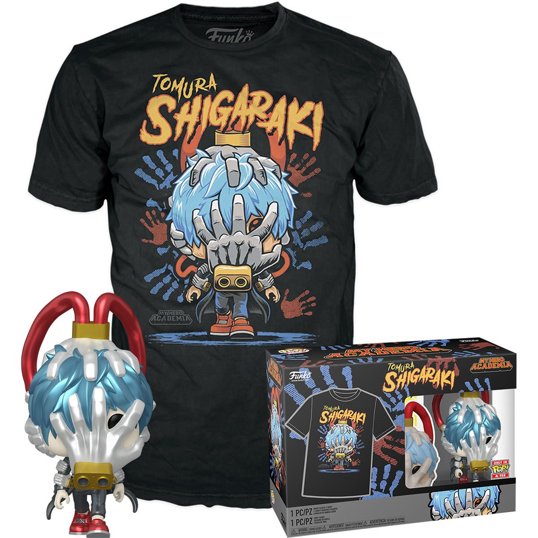 Funko Pop & Tee My Hero Academia Tomura Shigaraki Metallic #784