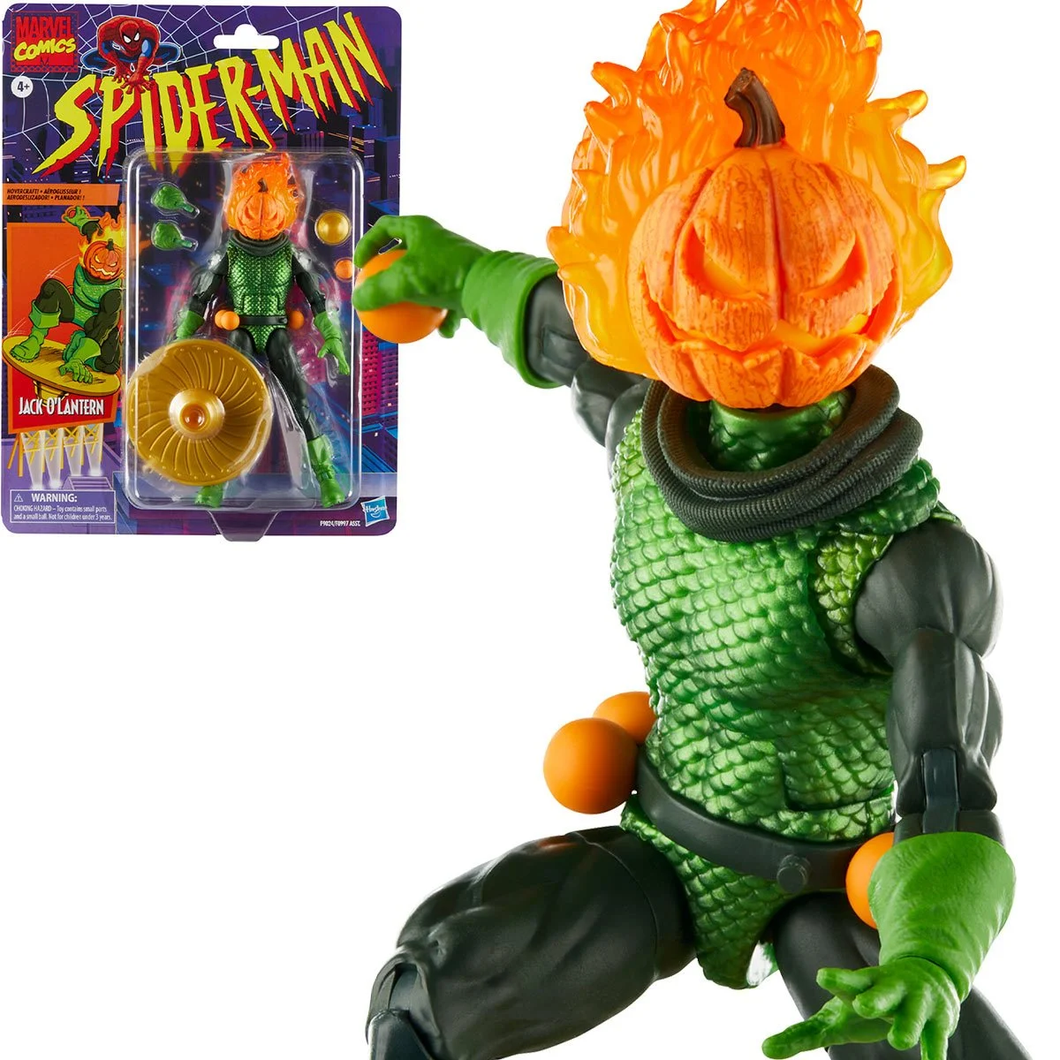 Marvel Legends Spider-Man Comic Jack O'Lantern 6-inch Action Figure