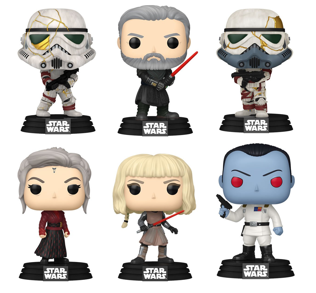 Funko Star Wars: Ahsoka Wave 2 Bundle!