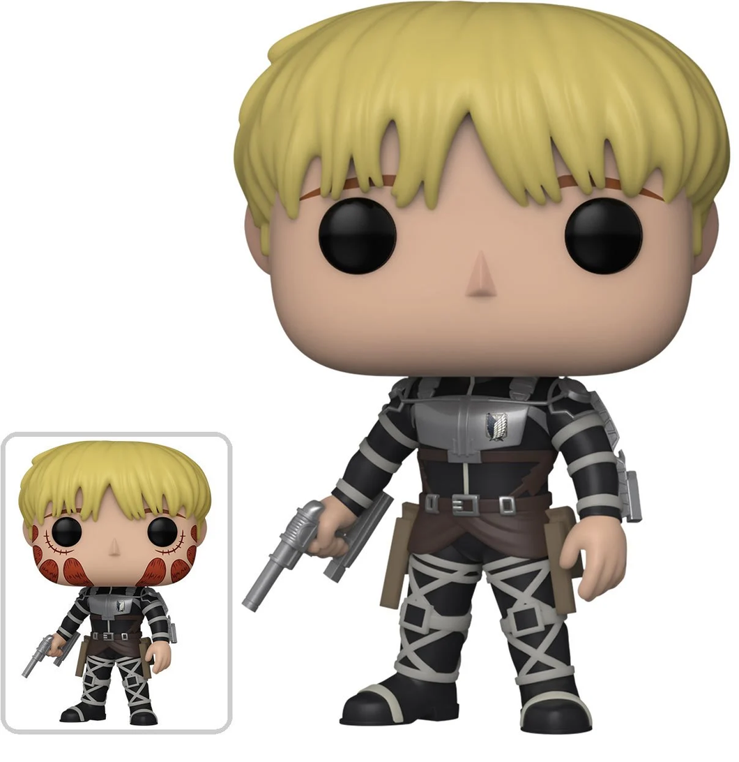 Funko Attack on Titan Armin Arlert #1447 - CHASE/COMMON BUNDLE