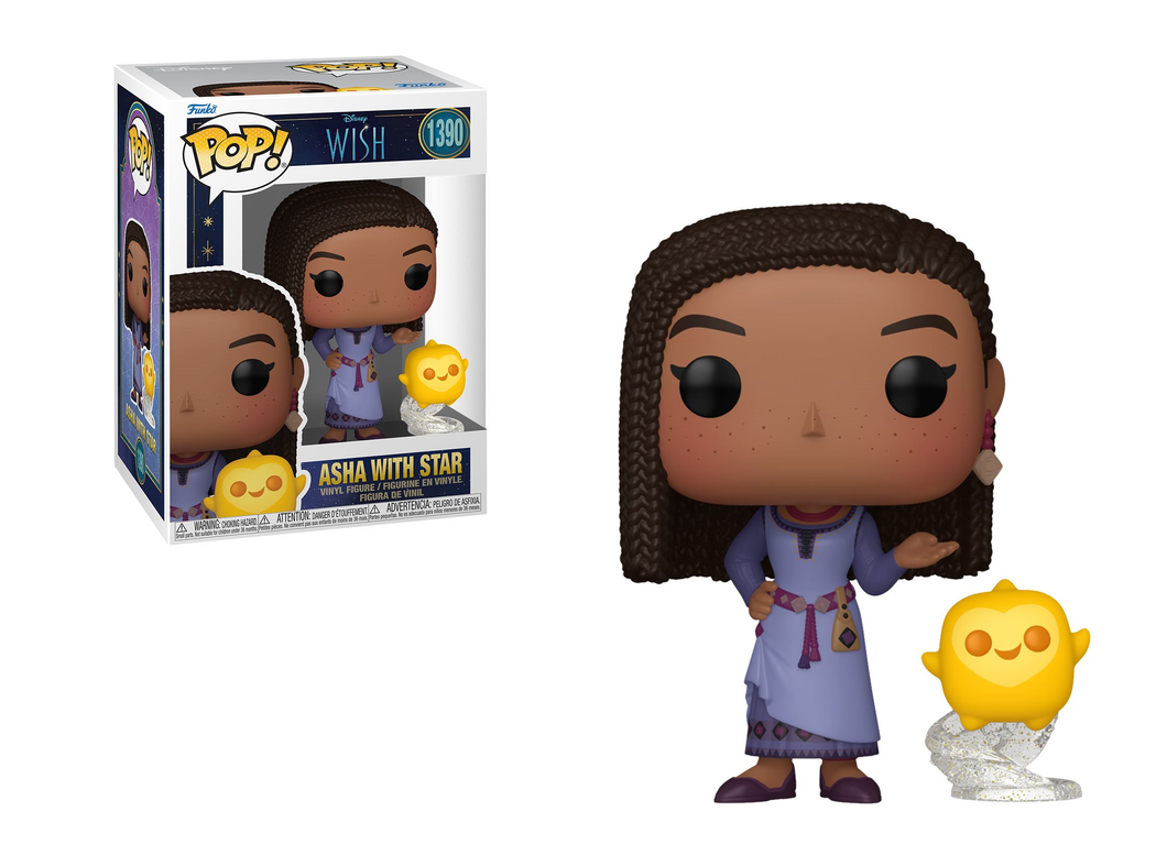 Funko Disney Wish Asha w/Star #1390