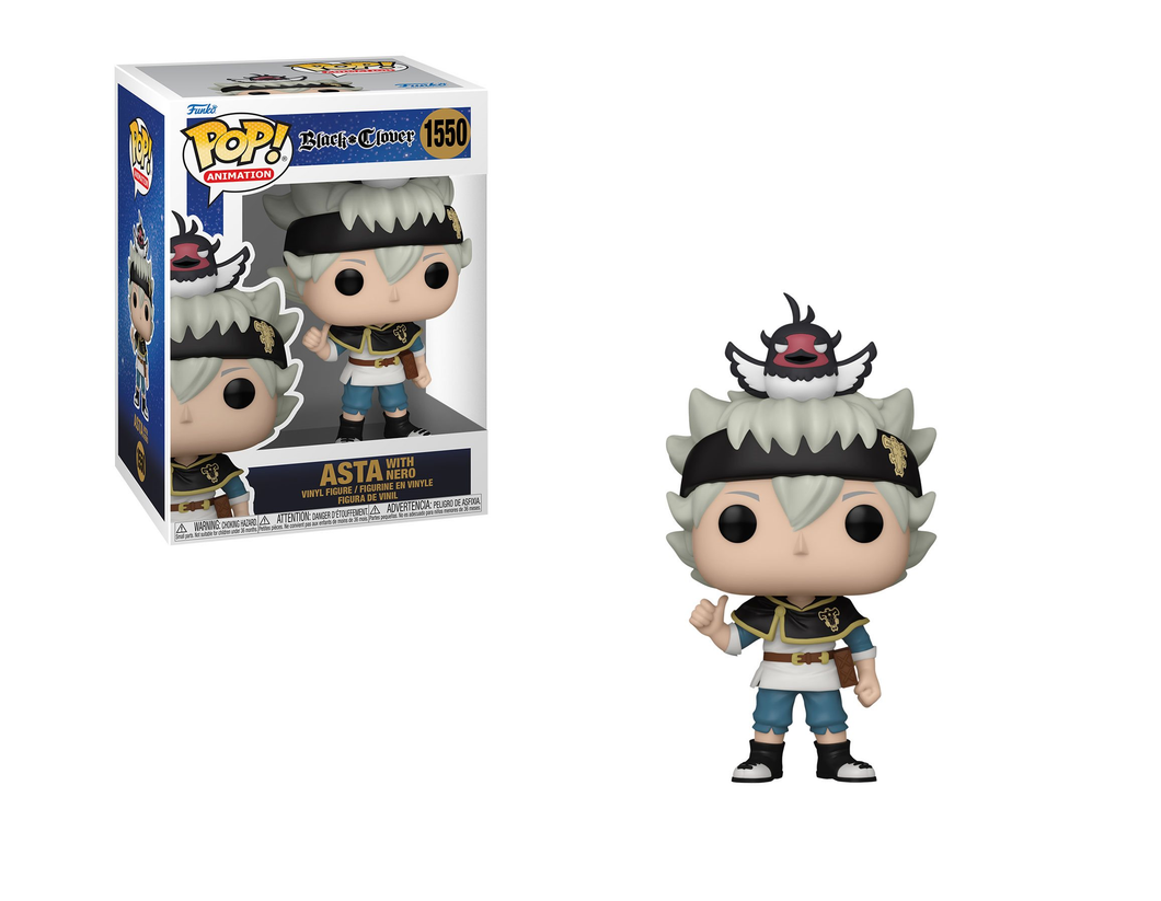 Funko Black Clover Asta w/Nero #1550