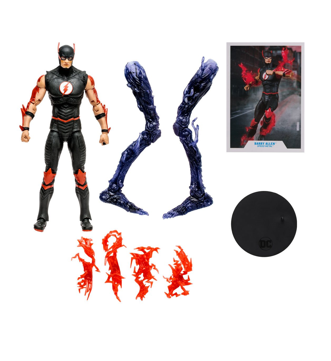 DC Build-A Wave 9 Speed Metal - Barry Allen Action Figure