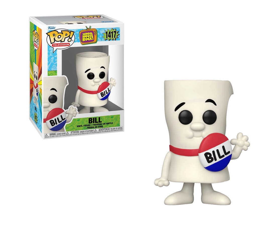 Funko Schoolhouse Rock Bill #1417 COMMON