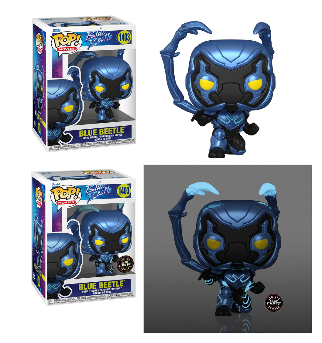 Funko DC Blue Beetle #1403 - CHASE/COMMON BUNDLE