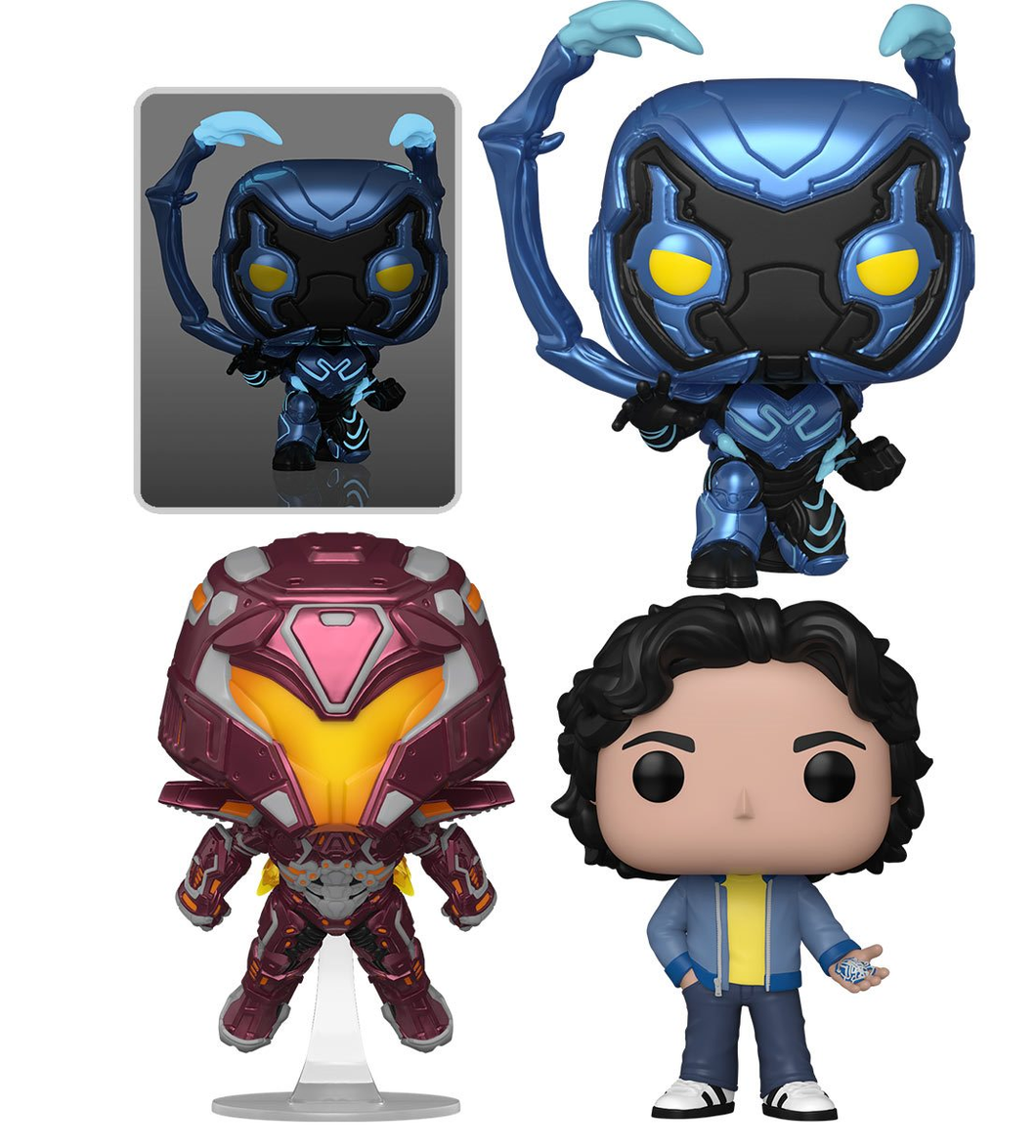 Funko DC Blue Beetle Wave 1 Bundle! - Glow in the Dark Chase Included!