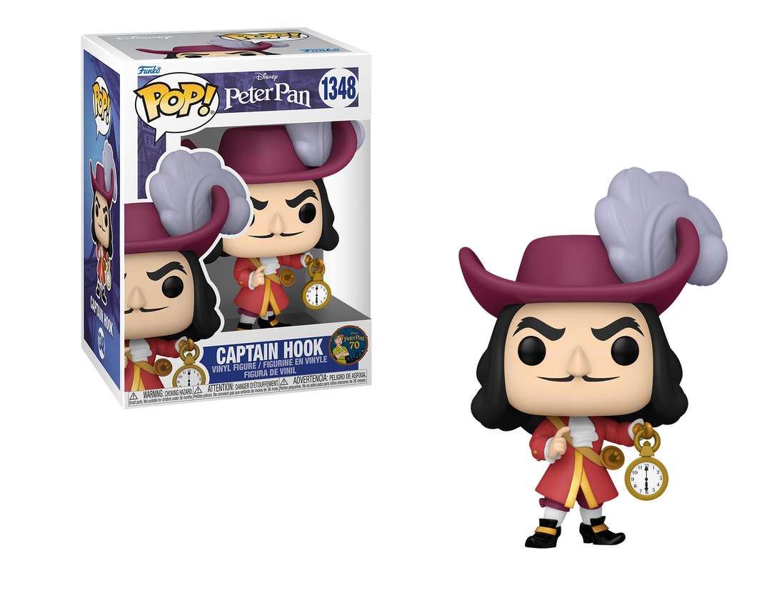 Funko Peter Pan 70th Anniversary Captain Hook #1348