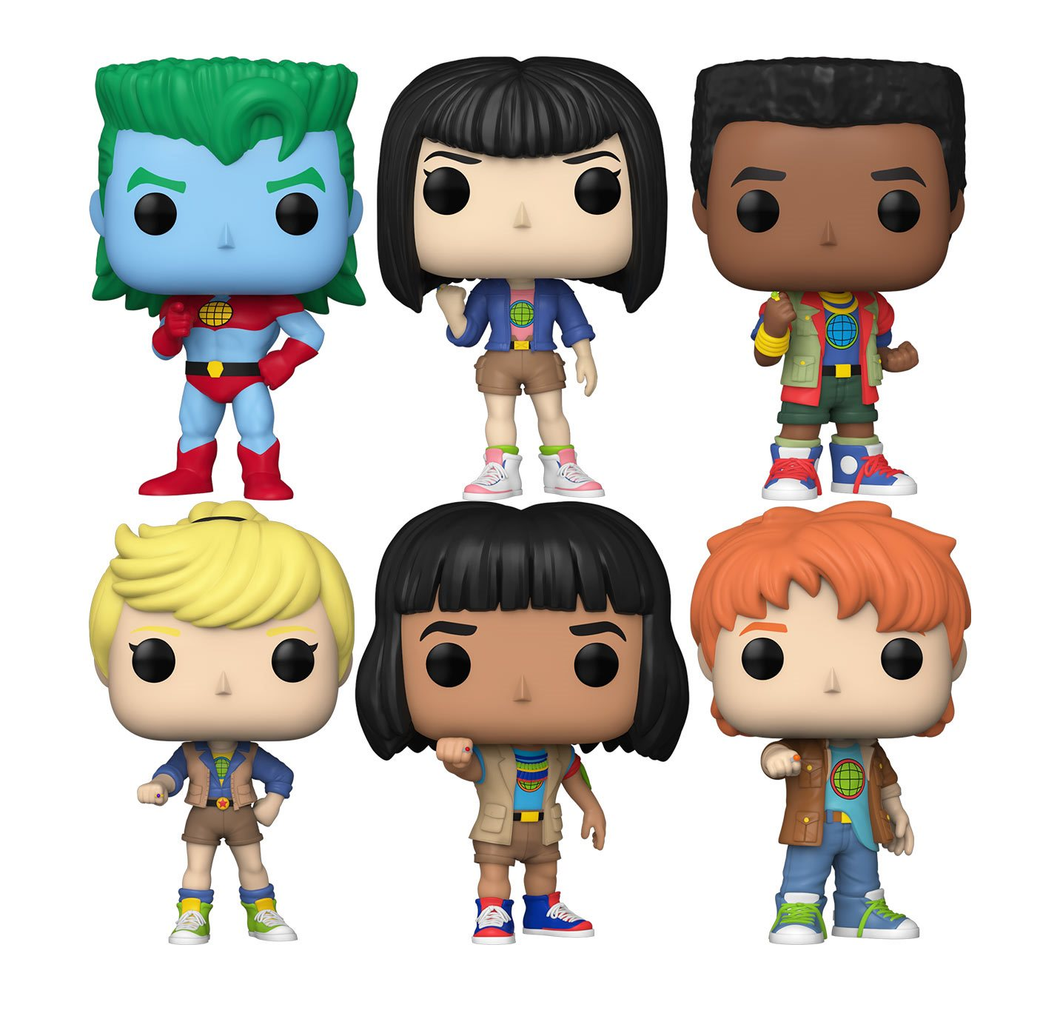 Funko Captain Planet Bundle!