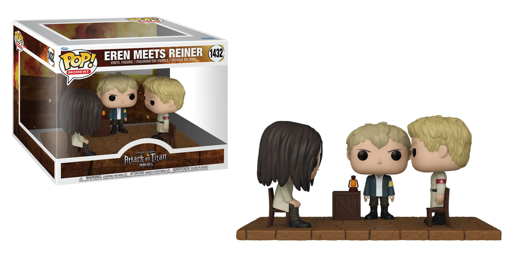 Funko Moments Attack on Titan Eren Meets Reiner #1432