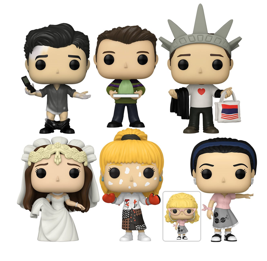 Funko Friends Bundle with Monica Geller Chase!