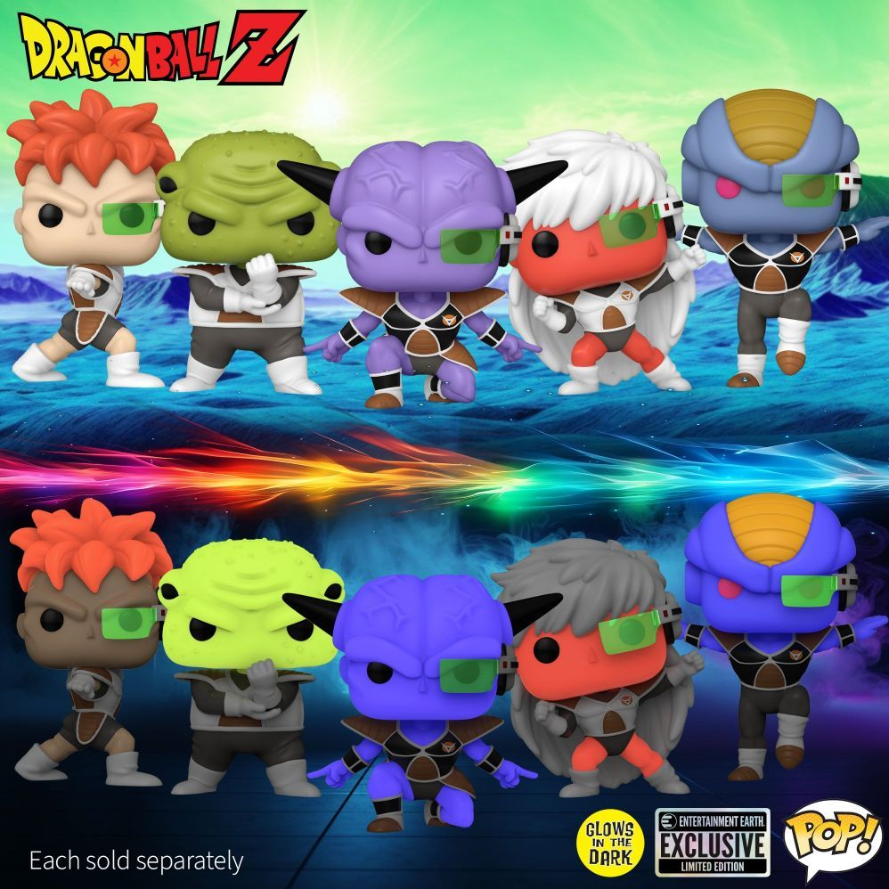 Funko Dragon Ball Z Glow in the Dark EE Exclusive BUNDLE!