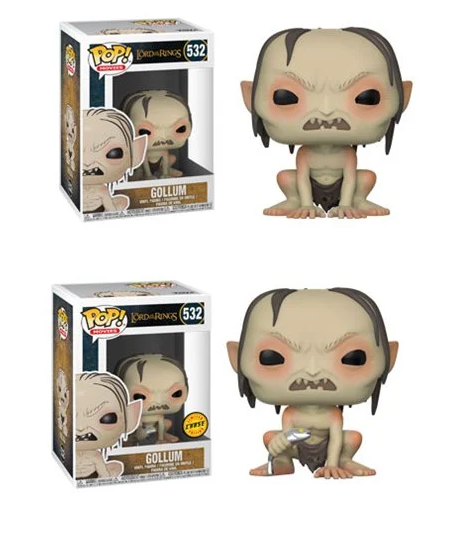 Funko The Lord of the Rings Gollum #532 - CHASE/COMMON BUNDLE