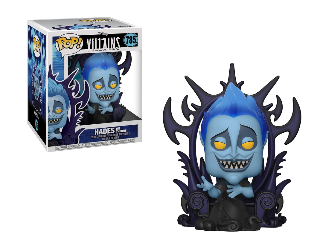 Funko Deluxe Disney Villains Hercules Hades on Throne #785