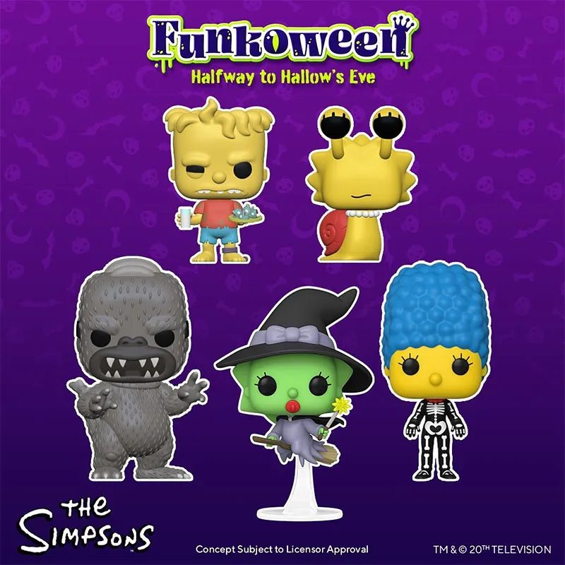 Funko The Simpsons Treehouse of Horror Funkoween 2022 Bundle!