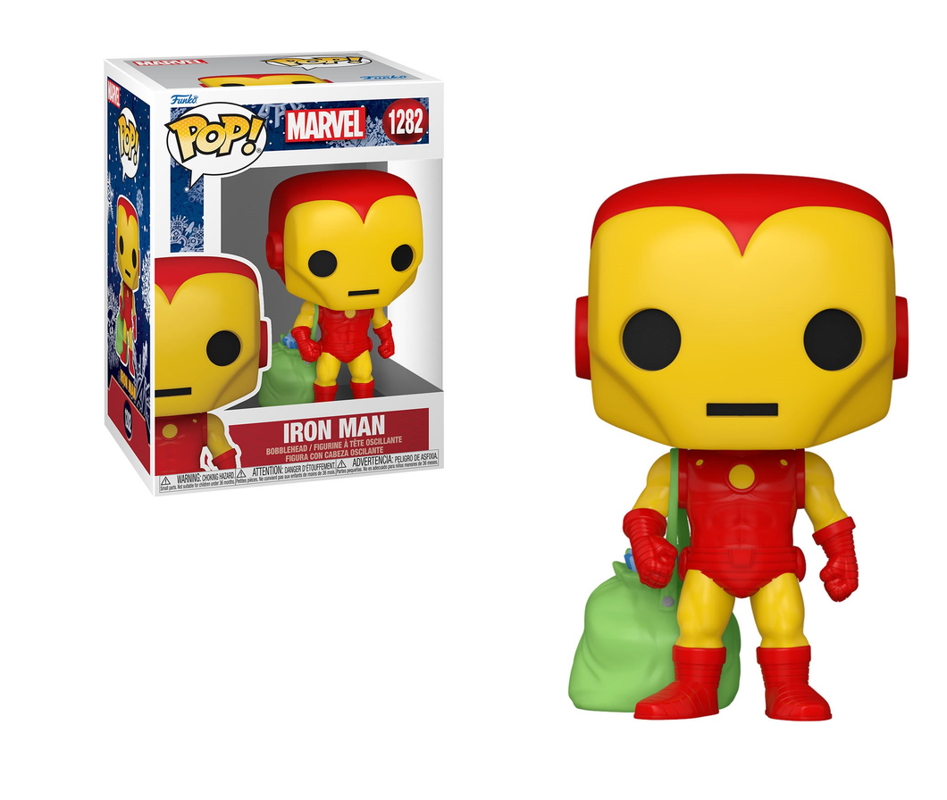 Funko Marvel Holiday Iron Man w/Bag #1282