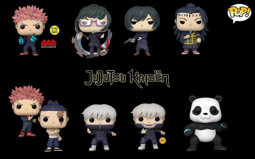 Funko Jujutsu Kaisen Bundle! CHASE AND 2 PACK INCLUDED!