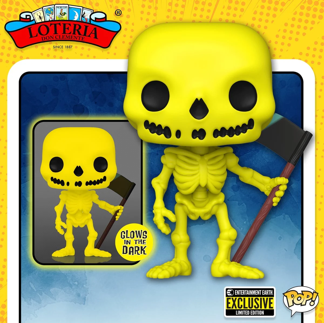 Funko Loteria La Muerte Glow in the Dark EE Exclusive #05