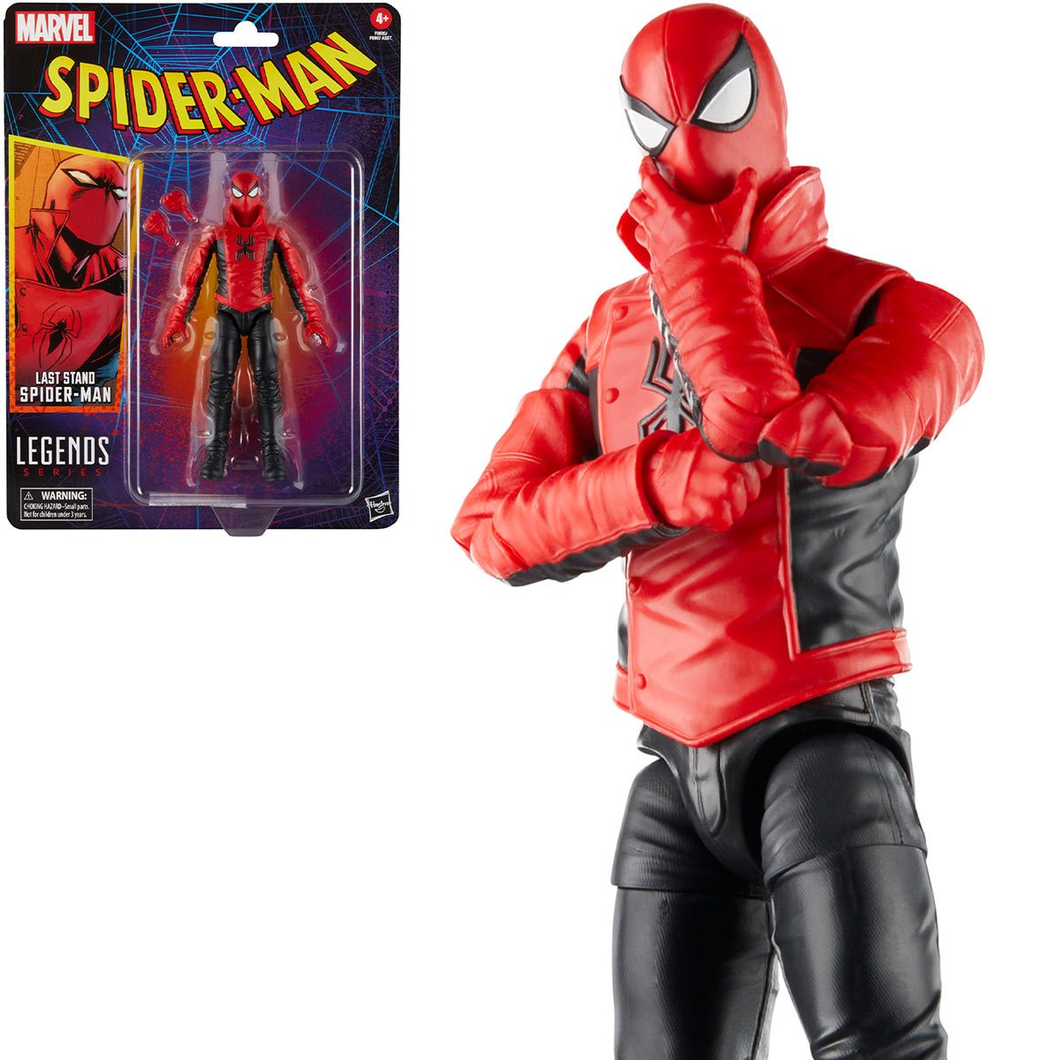 Marvel Legends Spider-Man Comic Last Stand Spider-Man 6-inch Action Figure