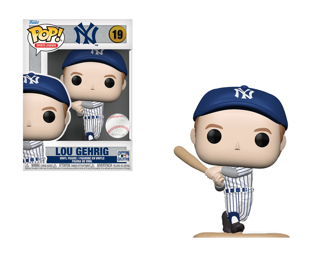 Funko MLB Legends New York Yankees Lou Gehrig #19 - COMMON