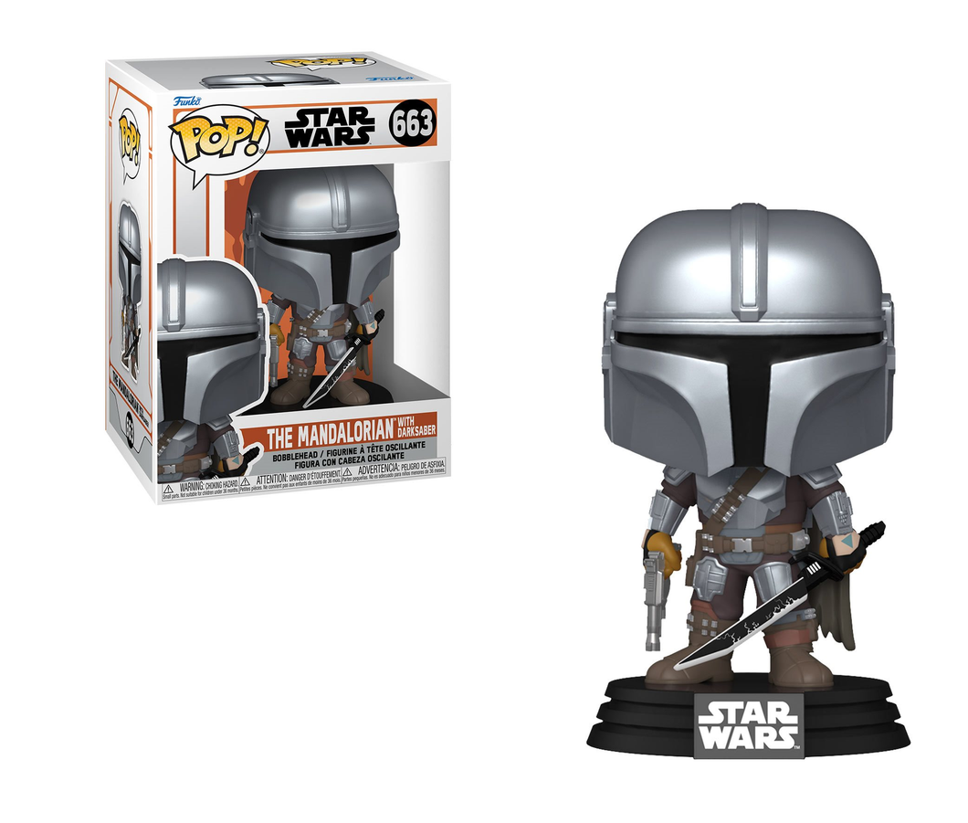 Funko Star Wars: The Mandalorian w/Darksaber #663