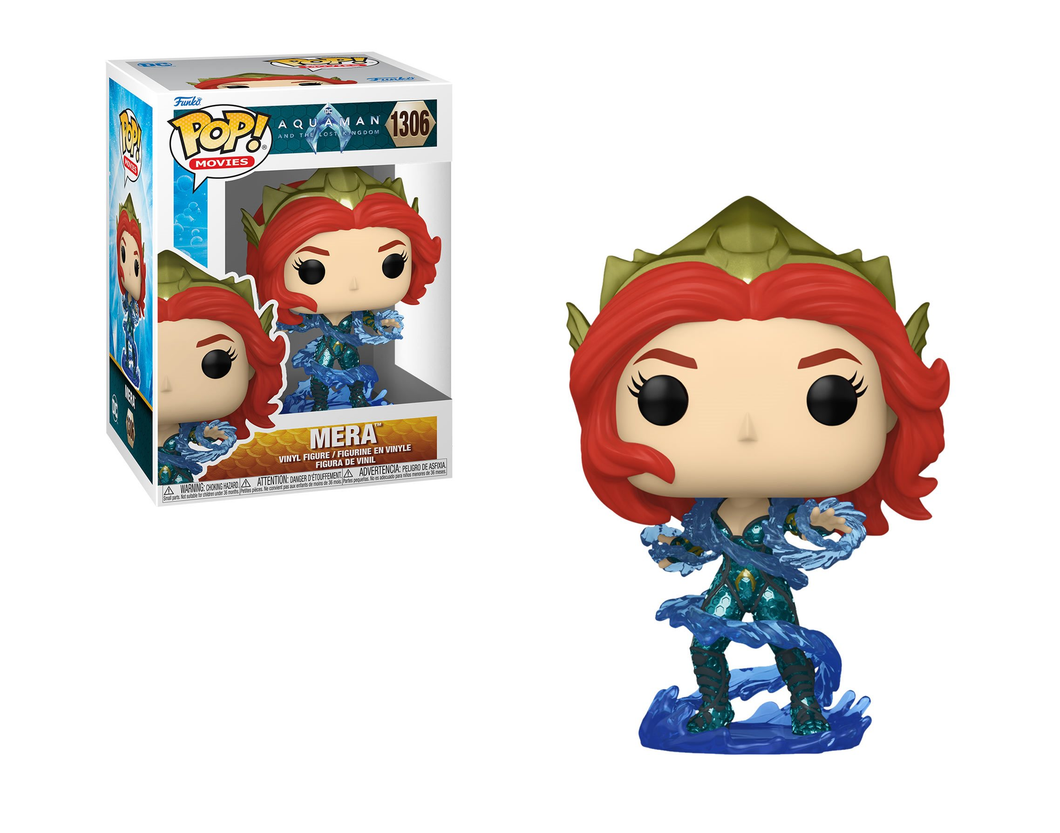 Funko DC Aquaman and the Lost Kingdom Mera with Hydrokinesis #1306