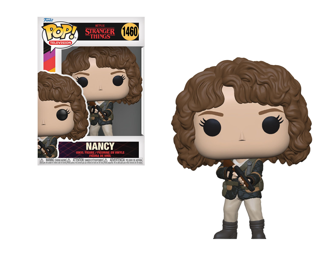 Funko Stranger Things Season 4 Nancy w/Weapon #1460