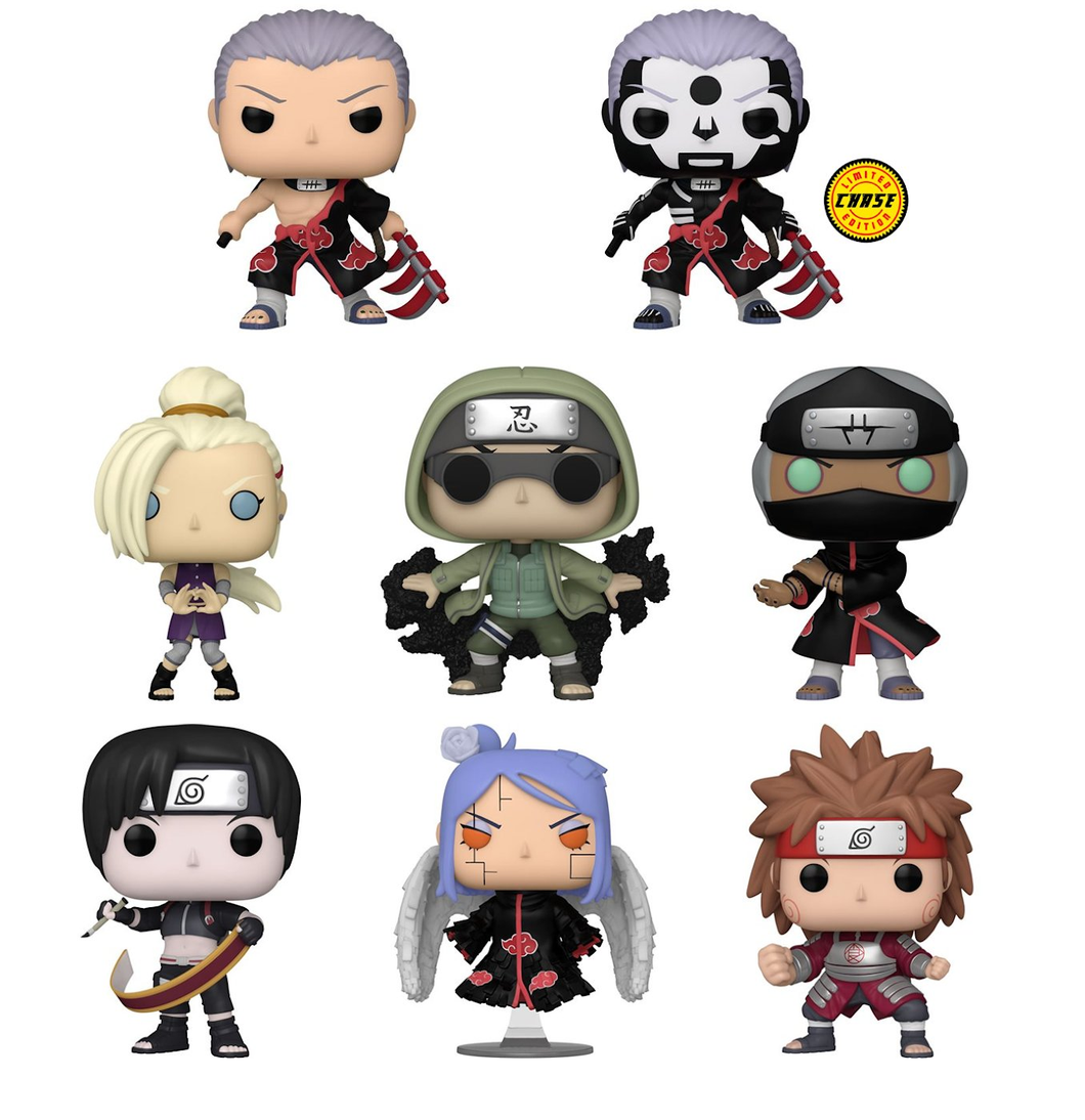 Funko Naruto: Shippuden Akatsuki Bundle w/Hidan CHASE!