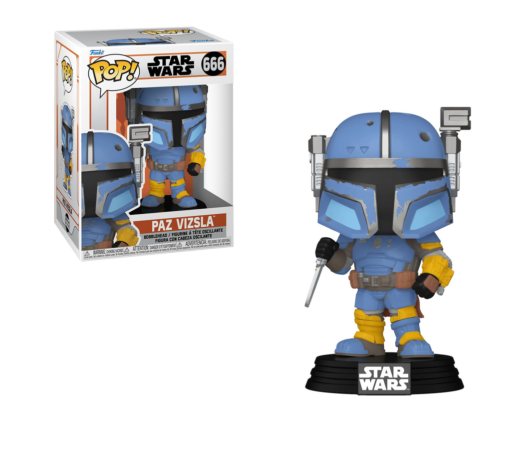 Funko Star Wars: The Mandalorian Paz Vizsla #666