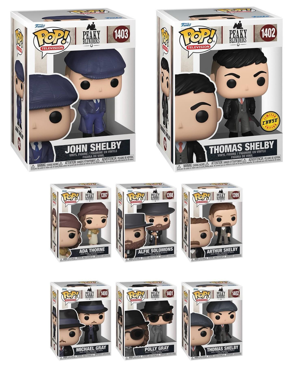 Funko Peaky Blinders Bundle! - Thomas Shelby Chase Included!!!