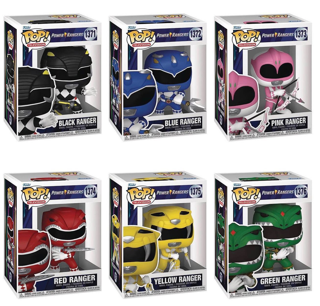 Funko Mighty Morphin Power Rangers 30th Anniversary Bundle!