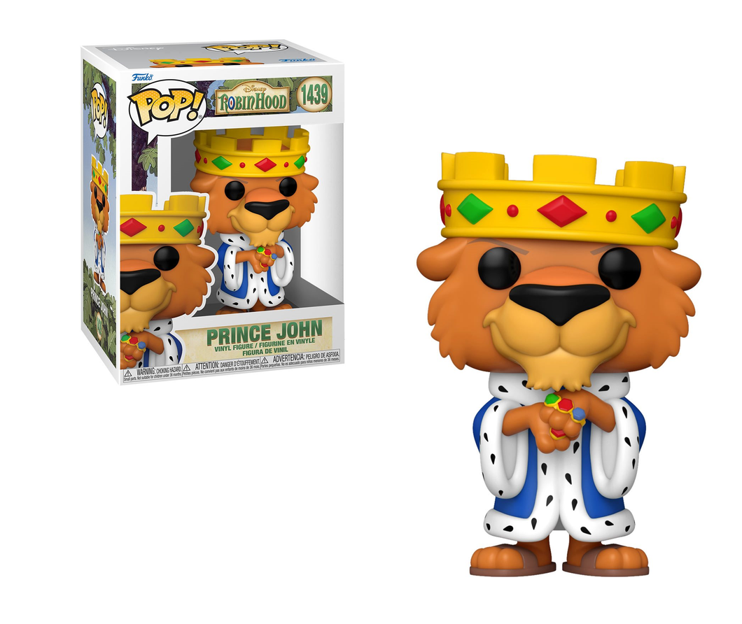 Funko Disney Robin Hood Prince John #1439