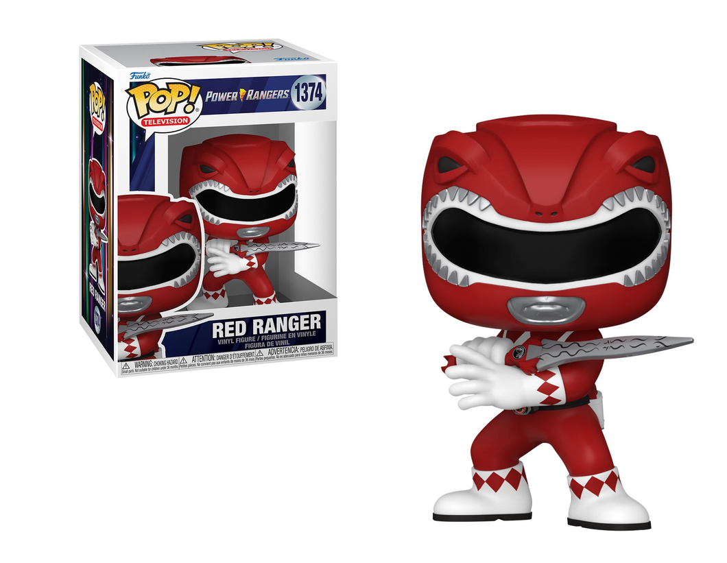 Funko Mighty Morphin Power Rangers 30th Anniversary Red Ranger #1374