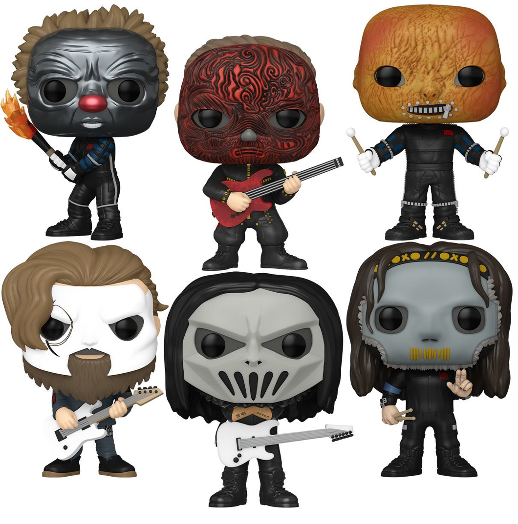 Funko Pop Rocks Slipknot Bundle!