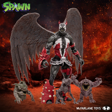 Load image into Gallery viewer, Spawn King Spawn and Demon Minions 7-Inch Scale Action Figure
