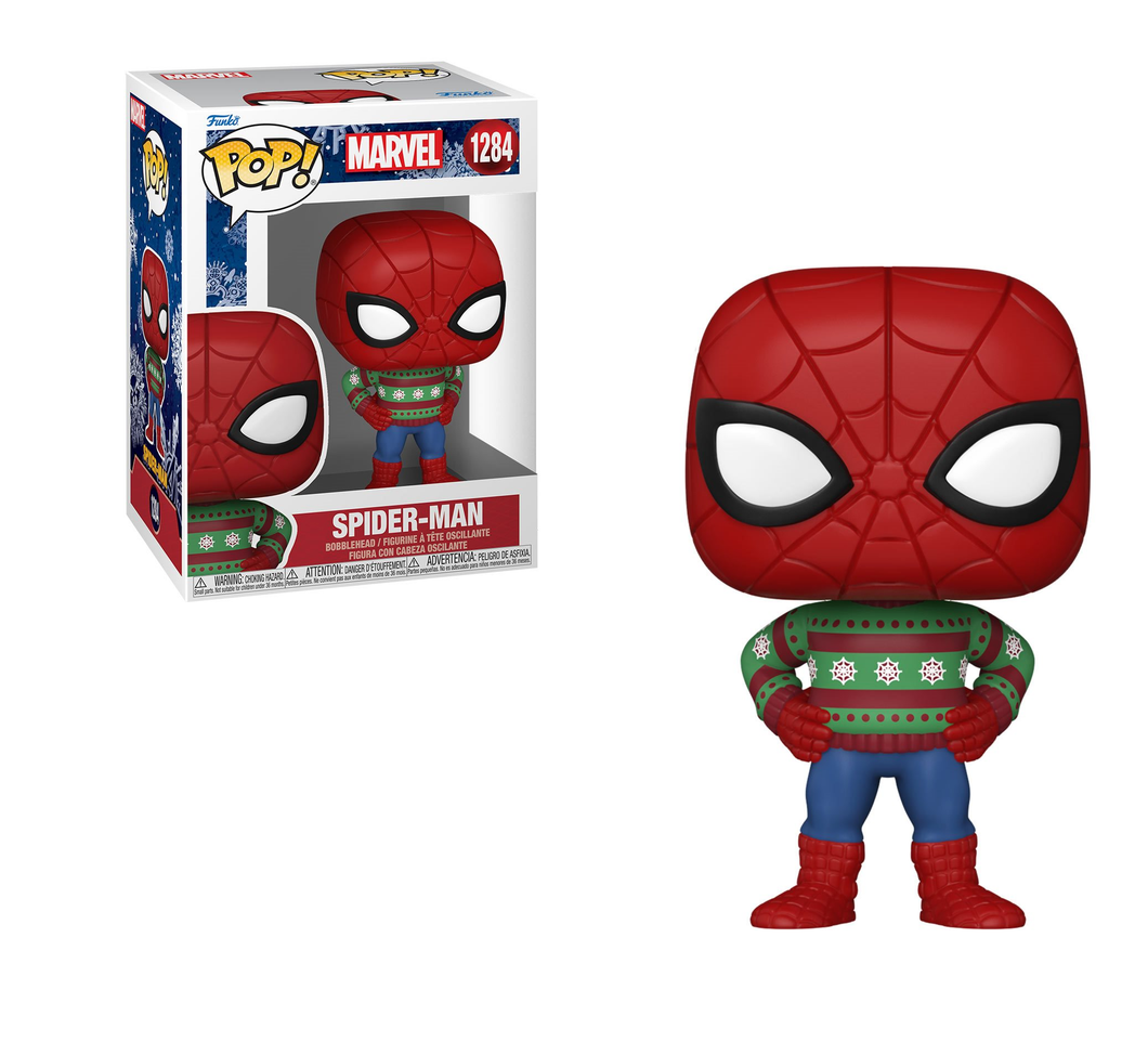 Funko Marvel Holiday Spider-Man Sweater #1284