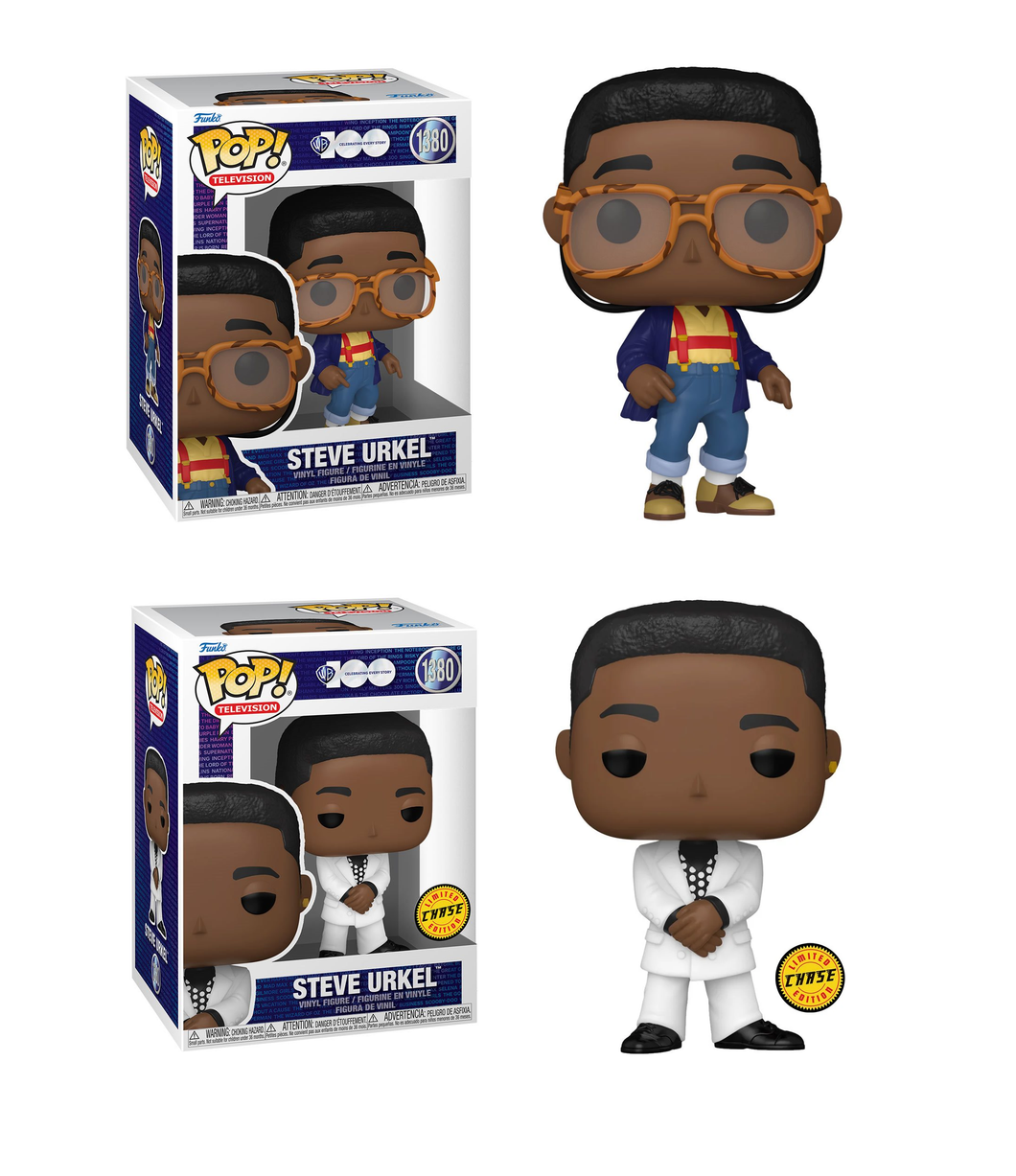 Funko Family Matters Steve Urkel #1380 - CHASE/COMMON BUNDLE