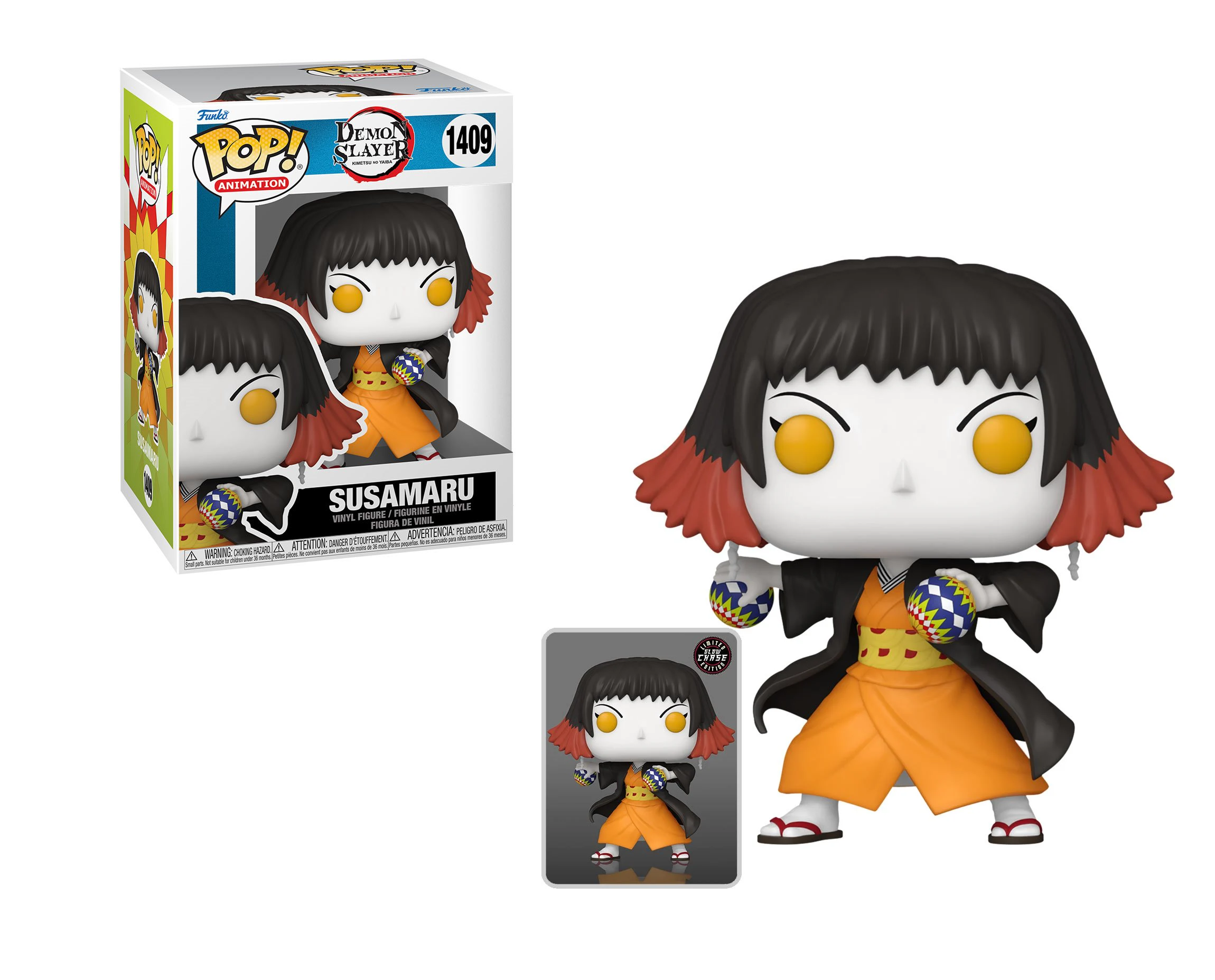 Funko Demon Slayer Susamaru #1409 - CHASE/COMMON BUNDLE – Collector ...