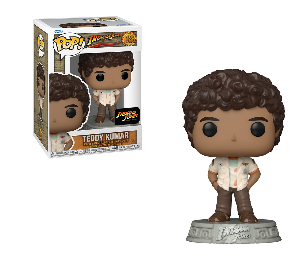 Funko Indiana Jones and the Dial of Destiny Teddy Kumar #1388