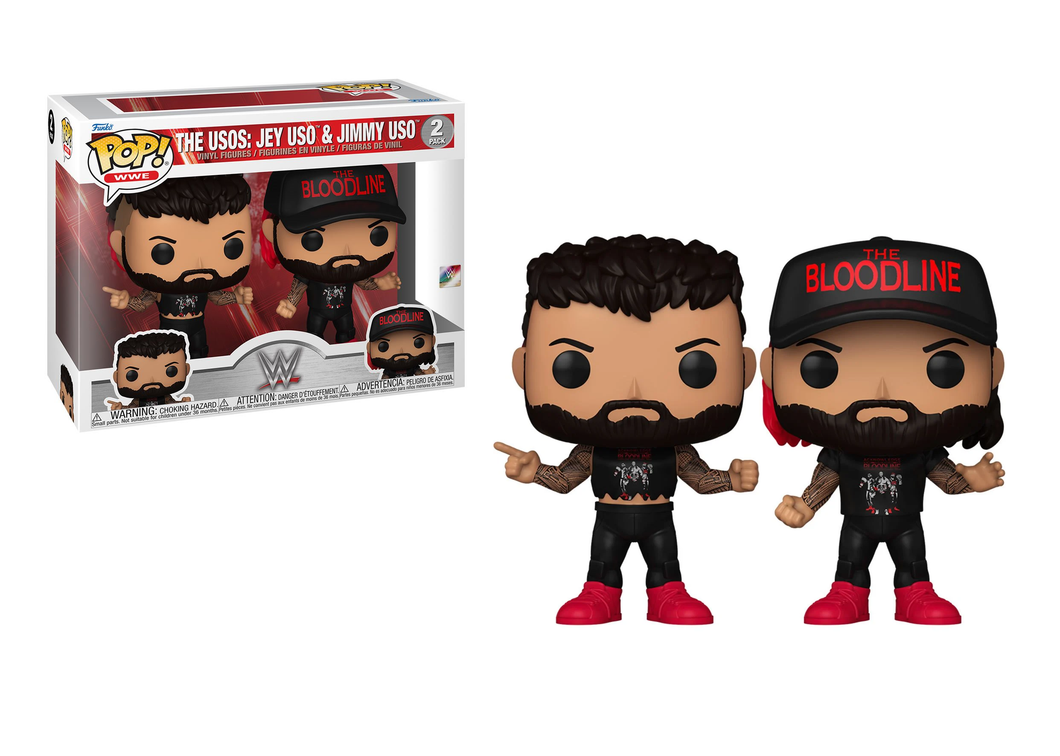 Funko WWE The Usos: Jey Uso and Jimmy Uso 2-Pack