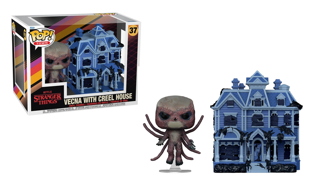 Funko Town Stranger Things Season 4 Vecna w/Creel House #37