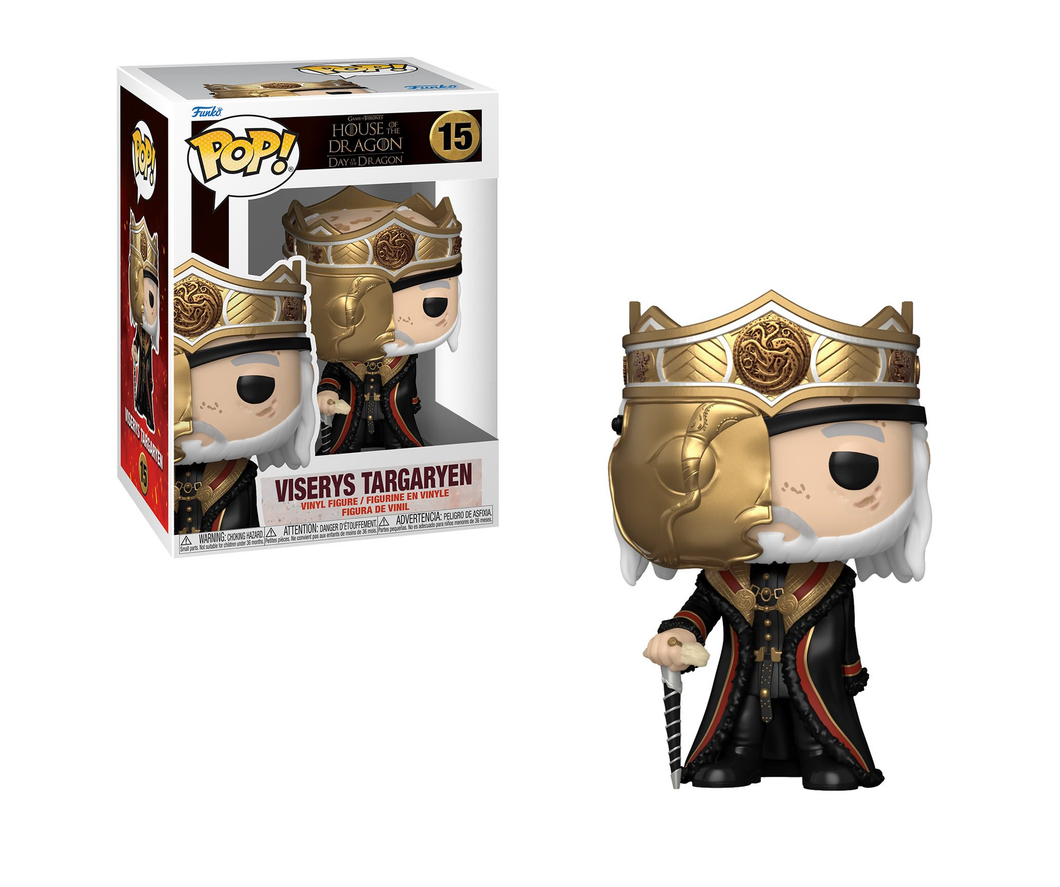 Funko House of the Dragon Viserys Targaryen w/Mask #15 - COMMON