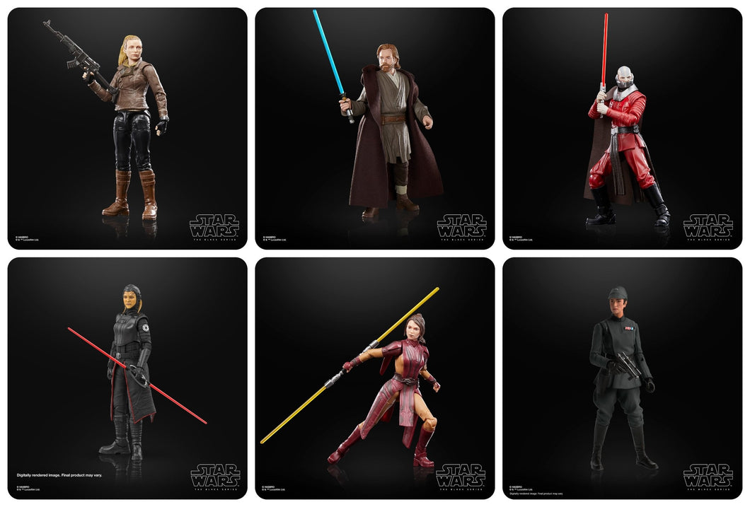 Star Wars The Black Series 6-Inch Action Figures Wave 11 Bundle