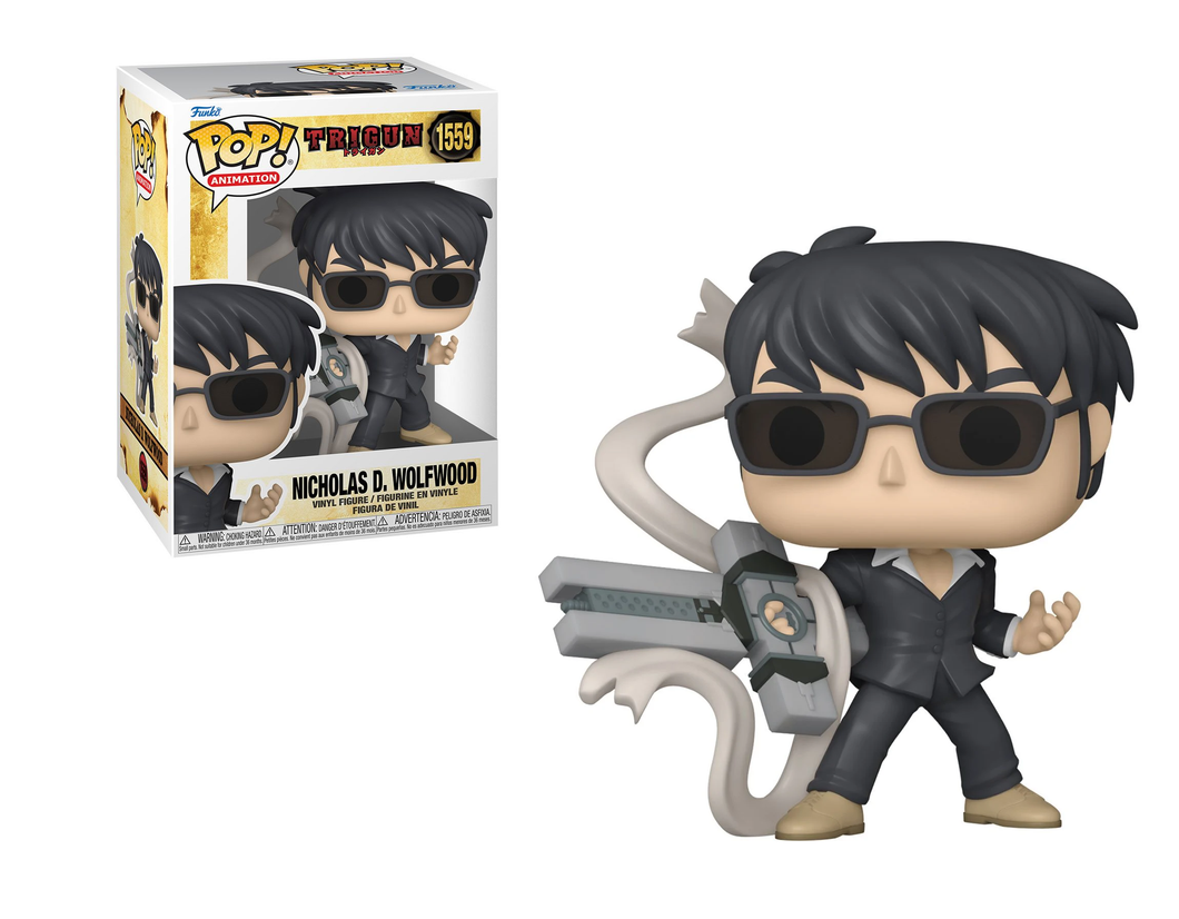 Funko Trigun Nicholas D. Wolfwood #1559