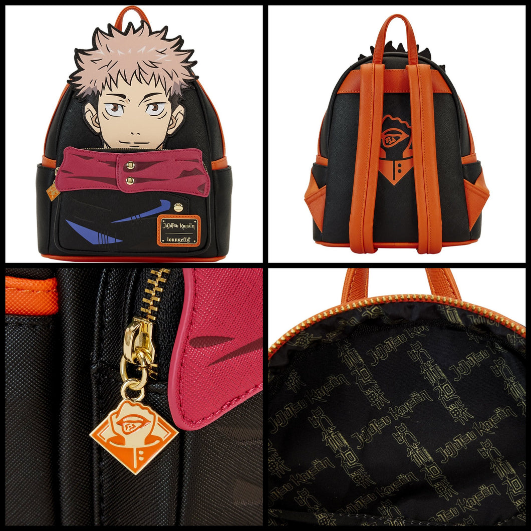 Loungefly Jujutsu Kaisen Yuji Itadori Cosplay Mini-Backpack